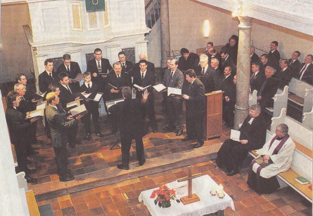 Der MGV Union in der Evangelischen Kirche Der MGV Union in der Evangelischen Kirche